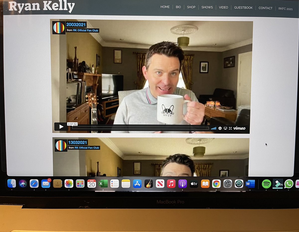 RyanKellyMusic's tweet image. A cuppa, a chat and some music and chat? This week’s RKFC video is up and ready!! 😉🎶🎶 ryankellymusic.com