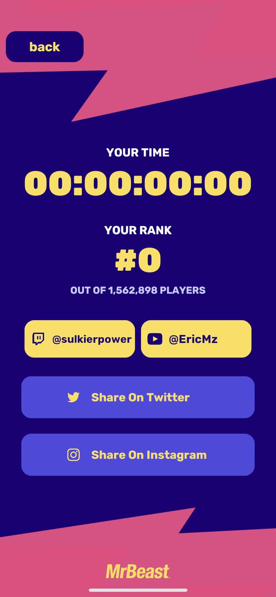 MomPoundr's tweet photo. @MrBeast did I win? https://t.co/KfRXx4xuG8
