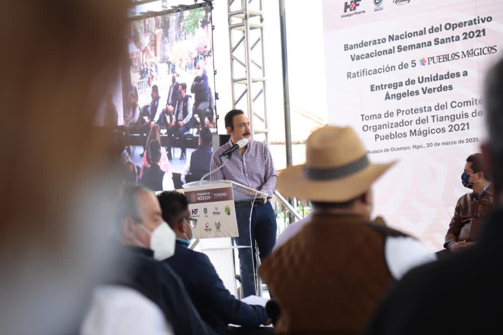 omarfayad's tweet photo. No solo las familias pueden visitarnos y disfrutar de Hidalgo, sino que pueden estar seguros de que se toman con seriedad las medidas de bioseguridad, con acciones como el certificado #SafeTravels o el #DistintivoEscudo. https://t.co/DIfDOy1YVV