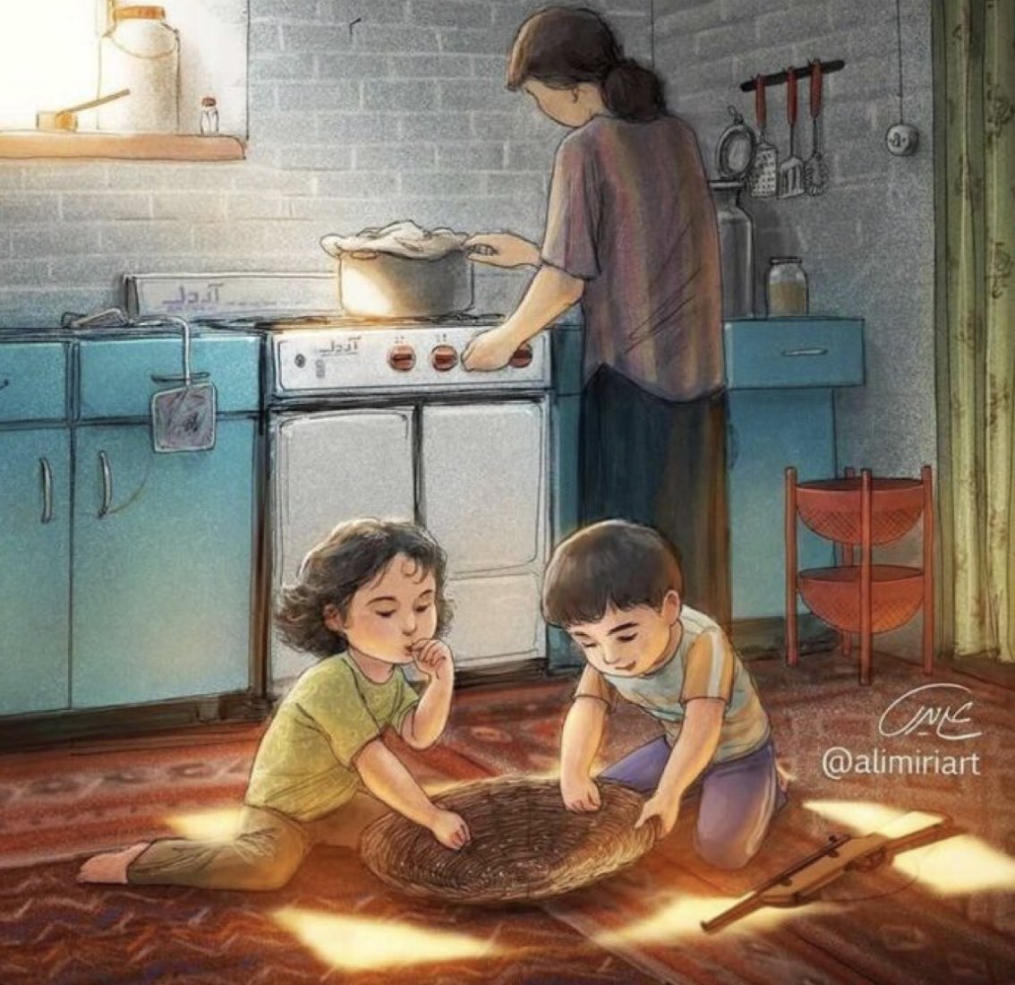 Nawras_Ali_'s tweet image. كلمـا أردت استصغـار شـيء في عينـي ... قـارنتـه بـأُمـــي .

#امي