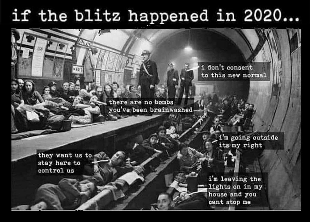 jdpoc's tweet photo. Thank God that #COVIDIOTS weren't around in 1940 ... https://t.co/7wMnPm1Ggw