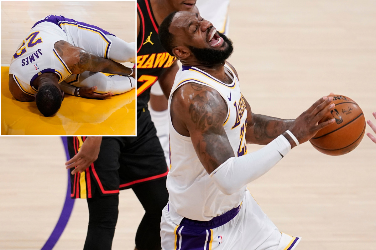 LeBron James injures ankle in terrifying Lakers moment