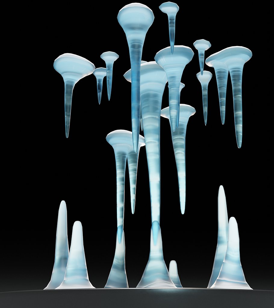 Rendering out some cold stuff for portfolio today #environmentart #b3d #cycles #blendercommunity