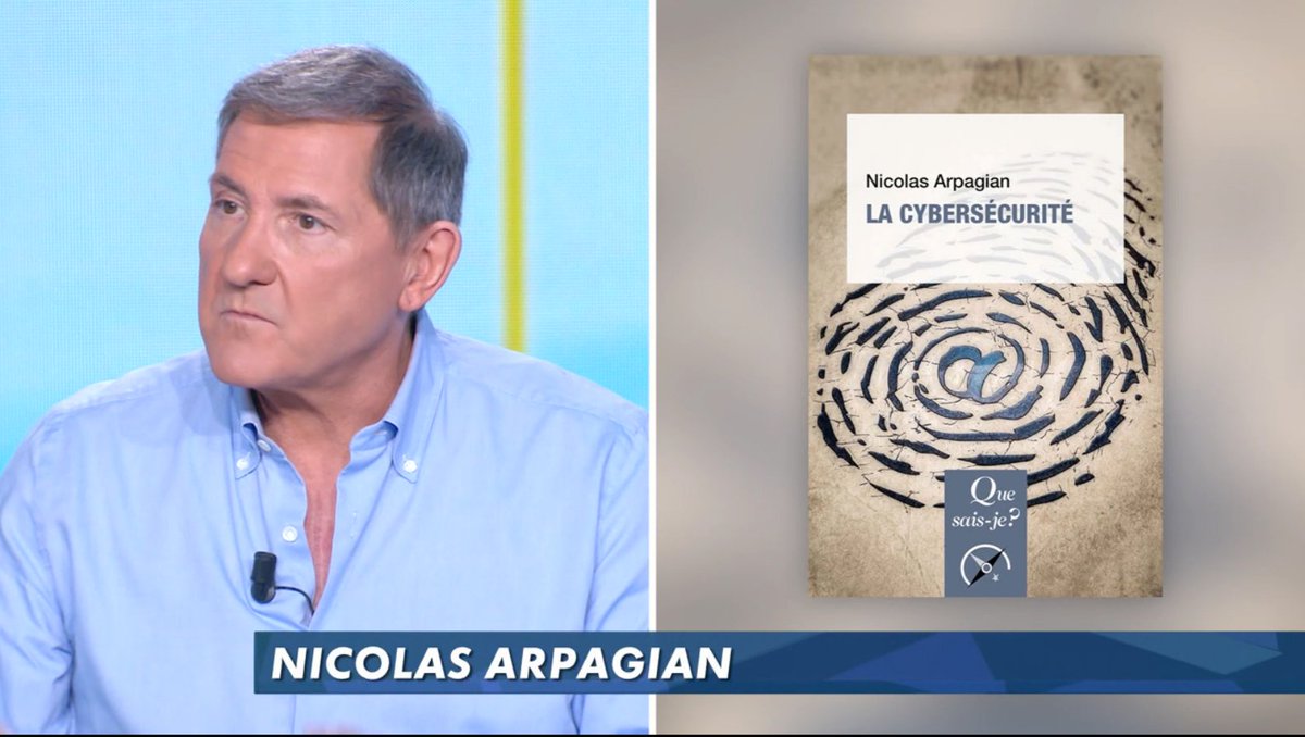 Nicolas Arpagian (@cyberguerre) on Twitter photo Chez <a href="/linfoduvrai/">L'Info Du Vrai</a> sur <a href="/canalplus/">CANAL+</a> on a discuté avec Yves Calvi de #cybersécurité, de #rançongiciels, de #bugbounty, du <a href="/ComcyberFR/">Commandement de la cyberdéfense</a>, de @RCCyberofficiel, de <a href="/anorgend/">ANORGEND - les réservistes de la gendarmerie 🇨🇵</a> et de <a href="/cybervictimes/">Cybermalveillance.gouv.fr</a>
Avec les contributions de <a href="/cedric_o/">Cédric O</a> & <a href="/ChristopheBechu/">Christophe Béchu</a> d'<a href="/Angers/">Ville d'Angers</a>
canalplus.com/actualites/l-i… Chez <a href="/linfoduvrai/">L'Info Du Vrai</a> sur <a href="/canalplus/">CANAL+</a> on a discuté avec Yves Calvi de #cybersécurité, de #rançongiciels, de #bugbounty, du <a href="/ComcyberFR/">Commandement de la cyberdéfense</a>, de @RCCyberofficiel, de <a href="/anorgend/">ANORGEND - les réservistes de la gendarmerie 🇨🇵</a> et de <a href="/cybervictimes/">Cybermalveillance.gouv.fr</a>
Avec les contributions de <a href="/cedric_o/">Cédric O</a> & <a href="/ChristopheBechu/">Christophe Béchu</a> d'<a href="/Angers/">Ville d'Angers</a>
canalplus.com/actualites/l-i…