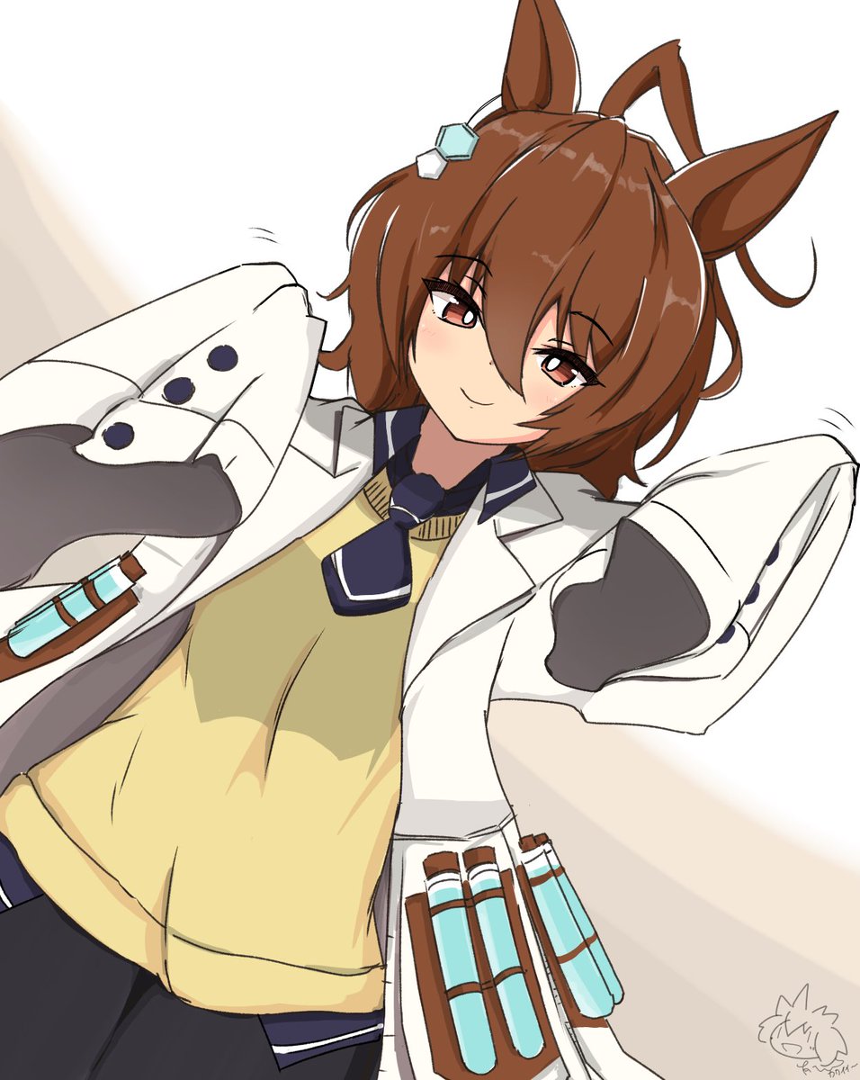 アグネスタキオンの勝負服よき✨🥼 #ウマ娘