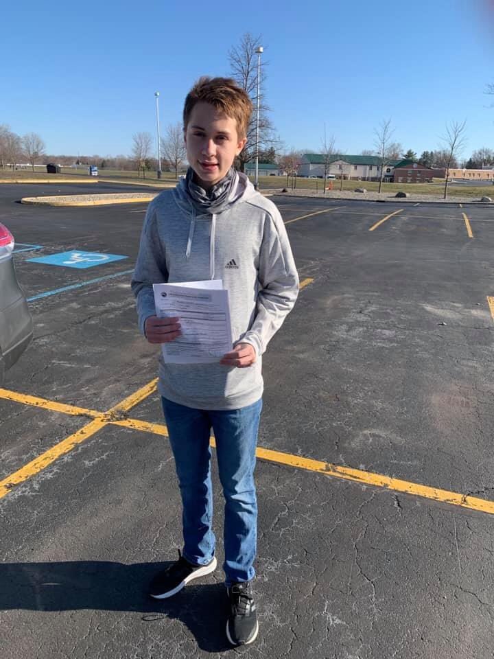 And Blink—-He is a licensed driver!!! I’m struggling to comprehend how fast he is growing up. #CherishingMoments