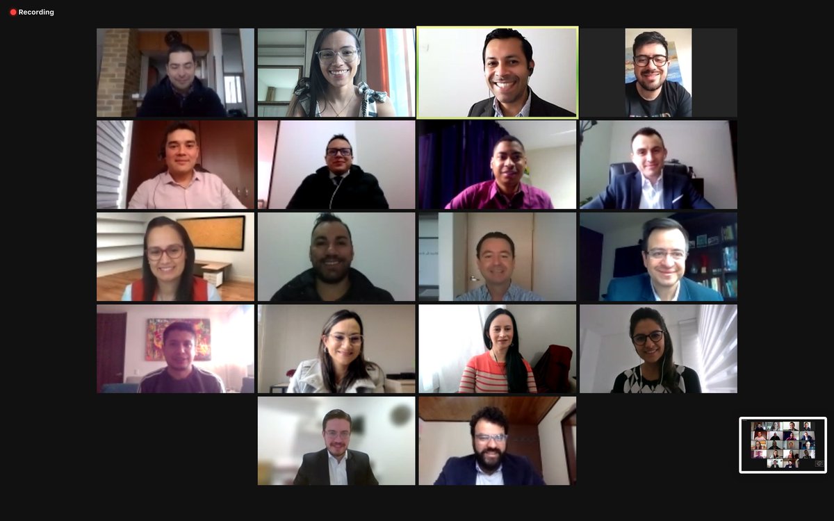 Un honor enorme liderar el módulo de Personal Branding para el MBA de <a href="/UExternado/">U.Externado</a> 
¡Maravilloso e inolvidable equipo de profesionales!