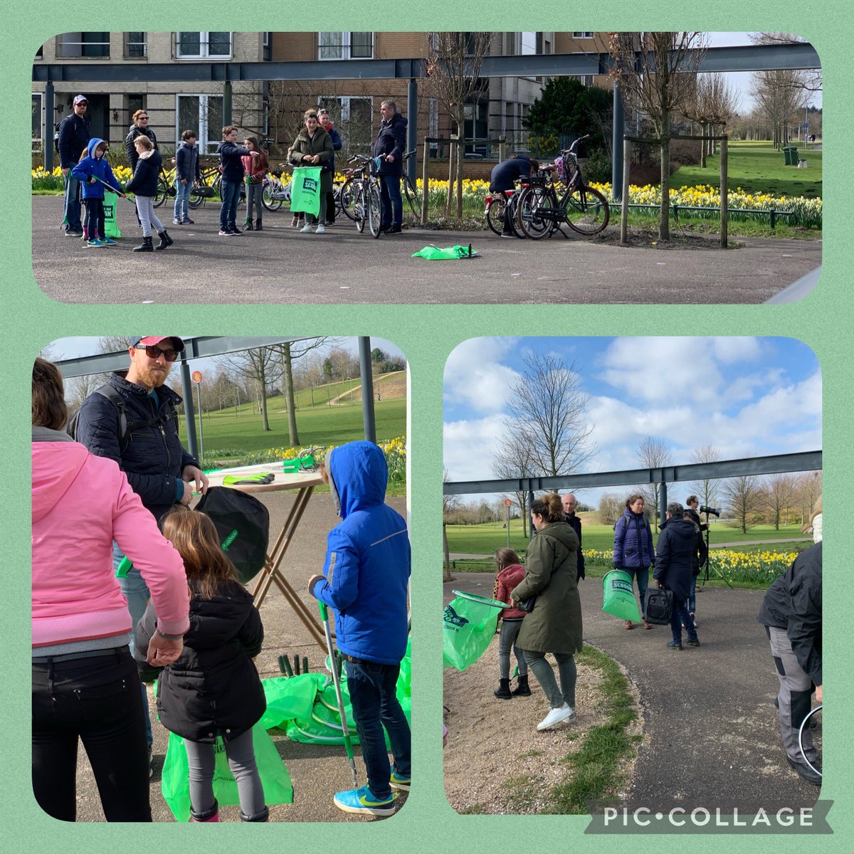 Msteffenswater's tweet photo. Dit was de start van #opschoondag #Toolenburg @haarlemmermeer. @NMCXnl @BOOMEXPERIENCE en vele wijkbewoners staken samen de #handenuitdemouwen om #zwerfvuil op te rapen. Zelfs @NOS Journaal was erbij.
Ik was benieuwd wat het resultaat was... https://t.co/tF2L1fr4PT