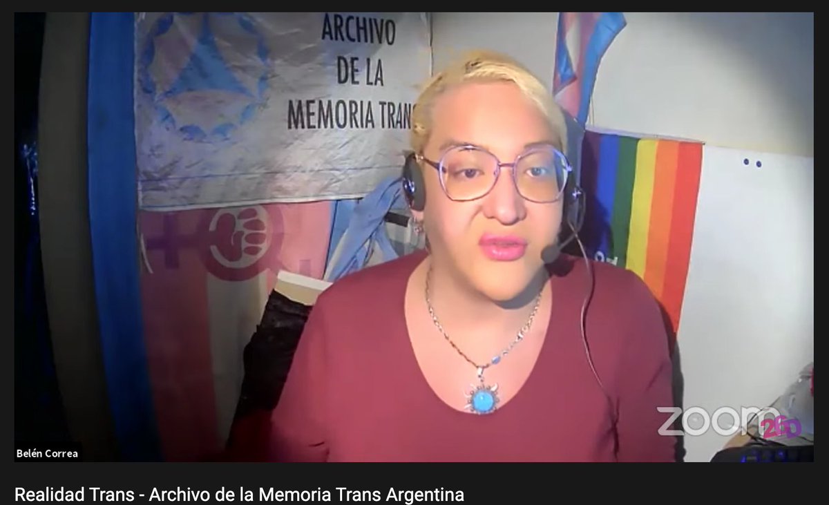 fundacion26D's tweet photo. Con el Archivo de la Memoria Trans Argentima cerramos #RealidadTrans Unete para saber de la mano de Cecilia Estalles, como se creó y gestó este completo fondo documental audiovisual 👉https://t.co/Qlcl1SaoJO https://t.co/uHzLeVVeCF