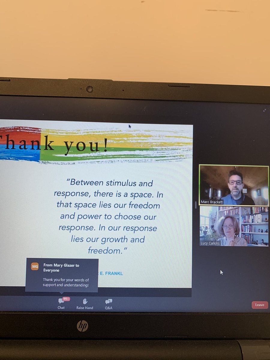 guricomps's tweet photo. Today I attended the TCRWP Virtual Saturday Reunion, an amazing day of learning with educators across the globe! https://t.co/8dpCeavq86