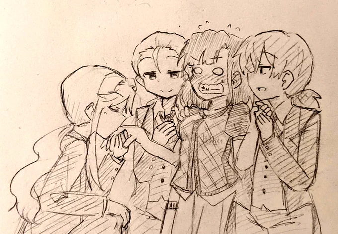 >百合子ちゃんがバースデーなので男装15歳組ハーレムがまたみたい!です! #odaibako_douzo_52 https://t.co/Hvt4roZgyo
過ぎちゃいましたね… 