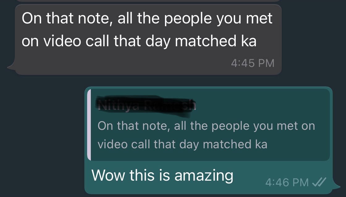 This made my day! 
Congrats to these IMG students who persevered through all the extra challenges this year-
AND MATCHED! 🎉

#MedTwitter, can we welcome these brilliant doctors? 

<a href="/SowbharnikaAri1/">Sowbharnika Arivazhagan</a> <a href="/PrasadParthiban/">Guru Prasad Parthiban</a> <a href="/SHarinivas/">Harinivaas Shanmugavel Geetha</a> <a href="/NithyaRamesh_20/">Nithya Ramesh</a> <a href="/VaishaliDeenad1/">Vaishali Deenadayalan</a>