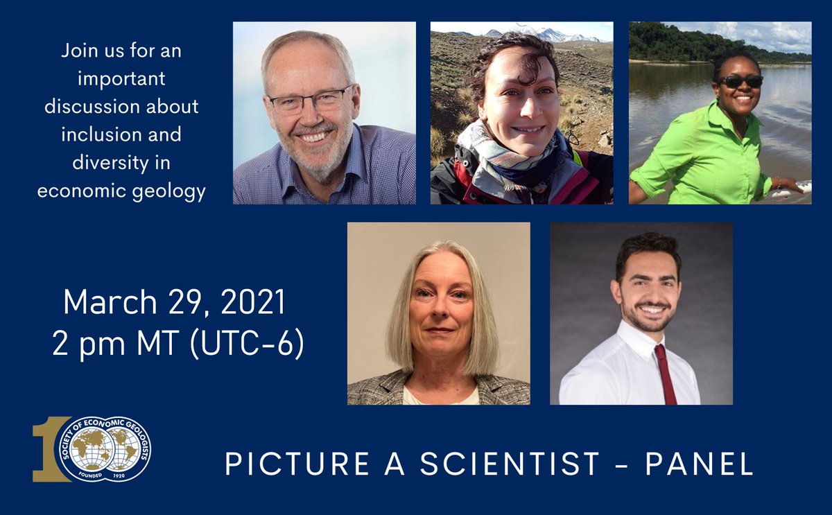 Register now for a powerful hour of discussion - March 29th 2pm MDT  (UTC- 6).  The panel features Stephen McIntosh, Sally Goodman, Nikita La Cruz, Pedro Cordeiro, and host Ayesha Ahmed.  Free for all - register: segweb.org/pas 
#inclusionanddiversity #PictureaScientist
