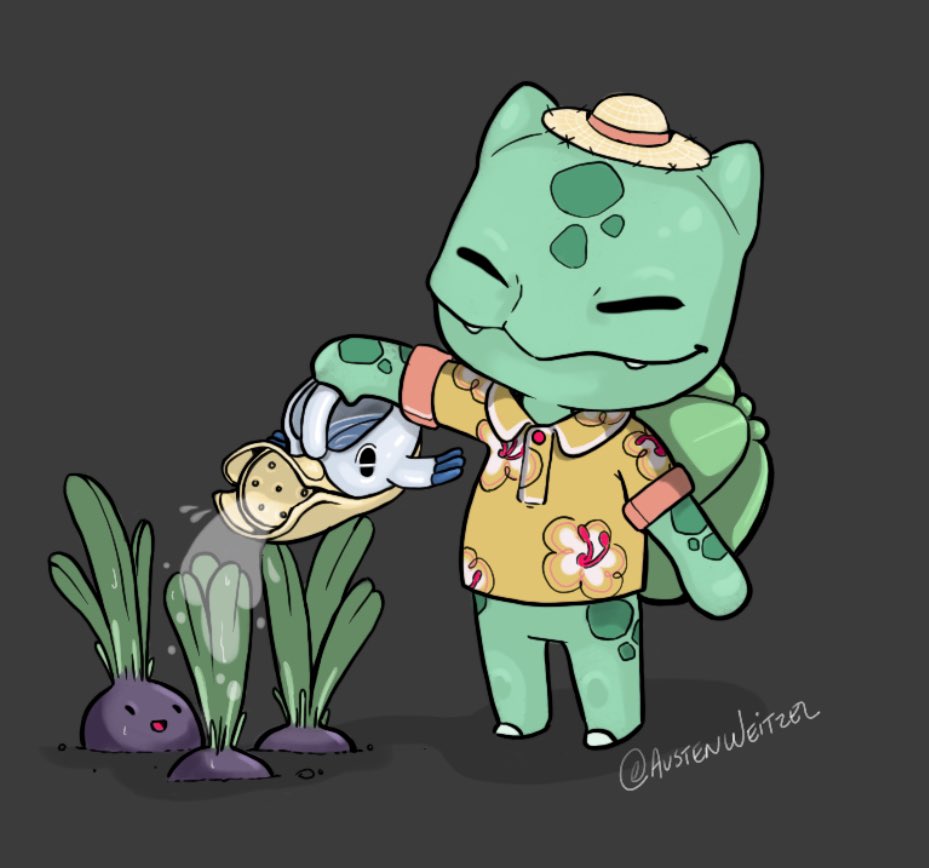 AustenWeitzel's tweet photo. A Pokémon X ACNH crossover needs to happen Nintendo! https://t.co/oItGRkNJ0r