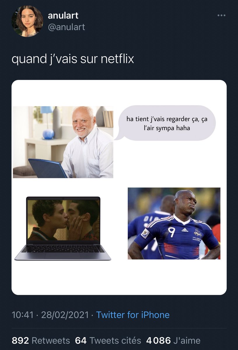 EhjsuisTess's tweet photo. ...... c’est gênant 😶 https://t.co/K049WpXa4A
