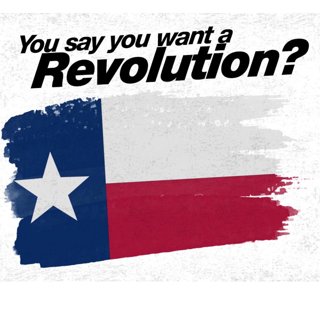 RevolutionFFL's tweet photo. You say you want a REVOLUTION?
How about pro football for the players?
#wantarevolution
#TexasFootball
#wearetheffl https://t.co/x6wSfElqmb