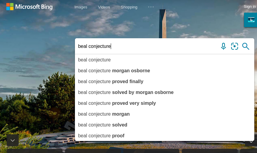 MathCelebrate's tweet photo. This is truly an amazing time for all mathematicians! Osborne's 2018 solving of the Beal Conjecture is remarkable. We should all celebrate the historical and future impacts from the work. #1 on all the world's major search engines. #BealConjecture #Osborne2018 #Mathematics #Math https://t.co/snJ75h9wvE