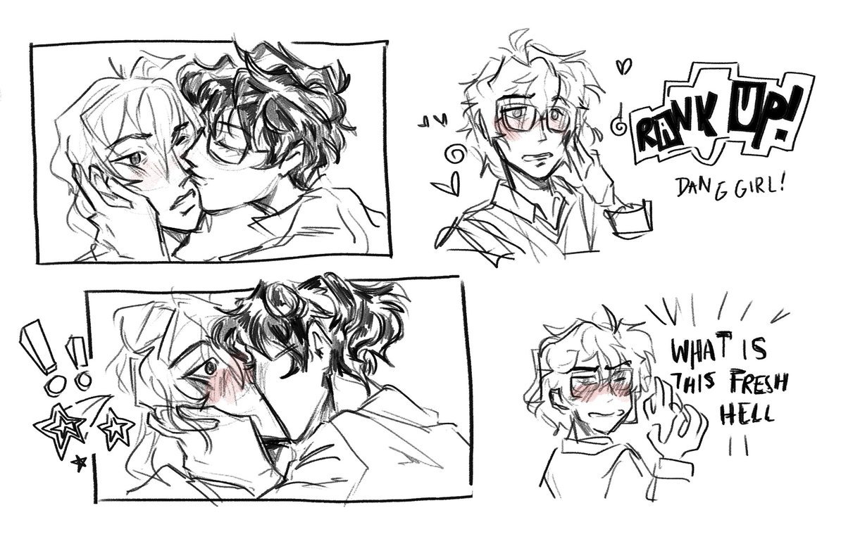every day is kiss your akechi day if you try hard enough #shuake 
