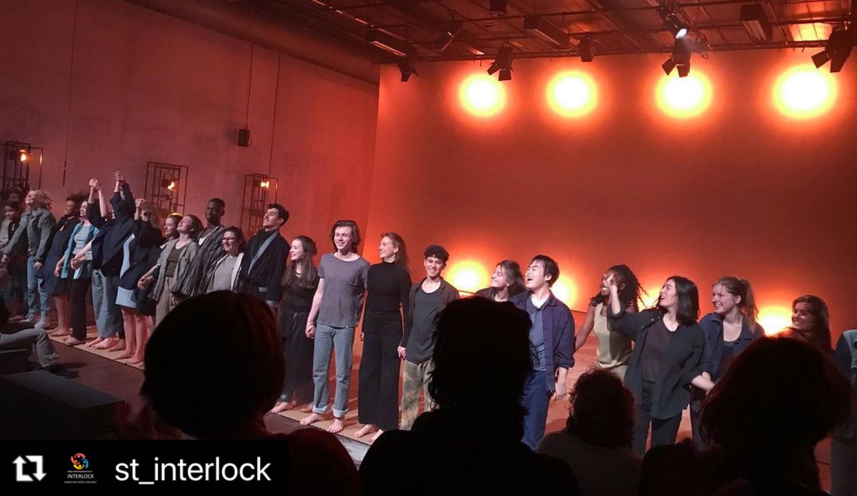InterlockFound1's tweet photo. #throwback Febr.’20: Last day of #youthexchange 🎭#GENERATIONOFLOVE part II in 🇳🇱#Amsterdam interesting tour of @ITAamsterdam 
🇳🇱 @InterlockFound1 with 🇳🇱 @jtszo &amp; 🇬🇧 @TheatrePeckham #youthwork  #empowerment #creativity #theatre #diversity https://t.co/67XxmTah5p @Erasmus_Project https://t.co/5sIFZNHF4f