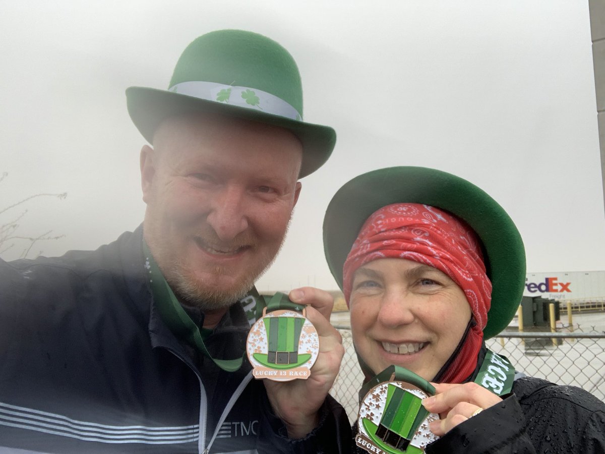 RichNielsen2's tweet image. First day of Spring ☑️
41 degrees ☑️
Constant rain ☑️
Occasional downpour ☑️
Running a 10K with my best friend ☑️
#puddlesplashing #soaked #slowandsteady #onesizefitsmost #bighead