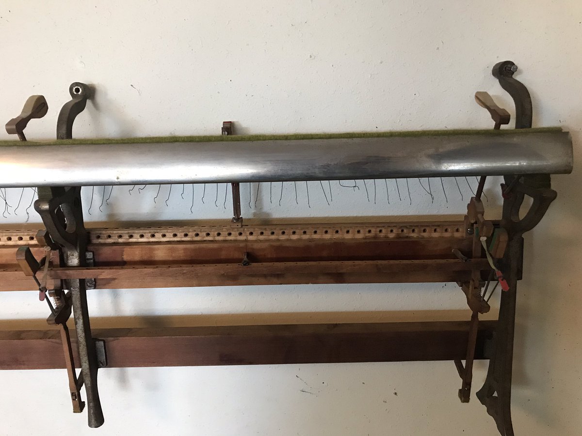 kostertsd's tweet photo. A Kingsbury 100 year old upright piano hammer mechanical piece with a few hammers left on to show how it operates. Use as a unique coat rack by adding a few hooks of your choice or use as a wall hanging in your music room. $75.00 https://t.co/Pkd70mxwvJ