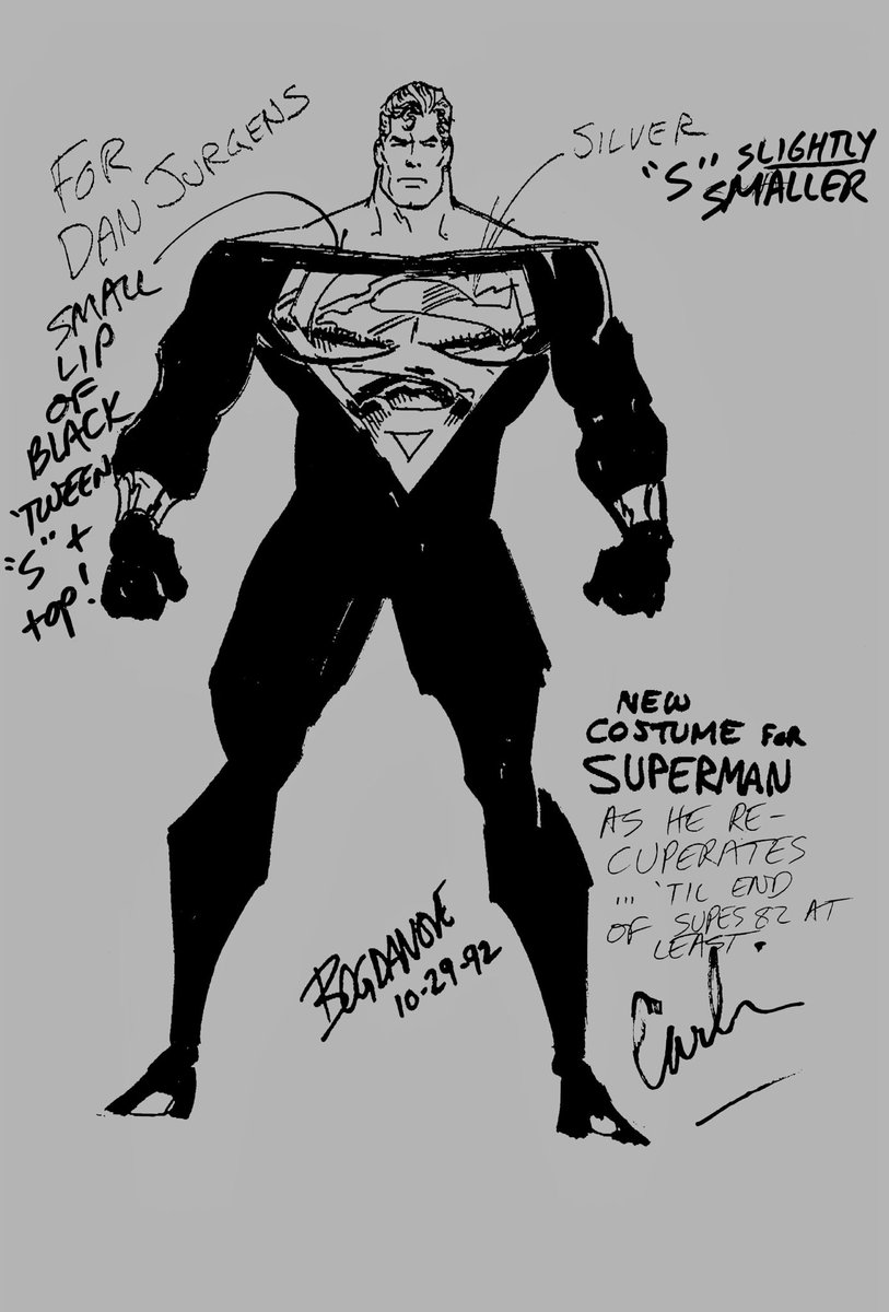 Cool Comic Art On Twitter Rt Coolcomicart Superman “black Costume