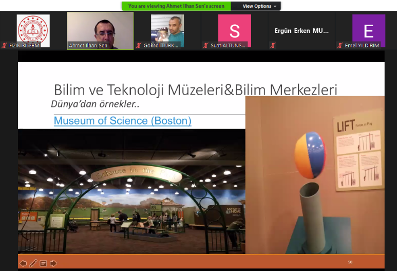fizik_bilsem's tweet photo. Bu hafta, Hacettepe Ü. Eğitim F. Fizik Eğitimi Anabilim Dalı Başkanı Prof.Dr.Ahmet İlhan ŞEN ile "Okul Dışı Öğrenme" konulu söyleşi gerçekleştirdik. Değerli paylaşımları için hocamıza çok teşekkür ederiz.

@mehmetnezirg @mramazanbarin @BilsemMeb https://t.co/Nb6mVwDlcp