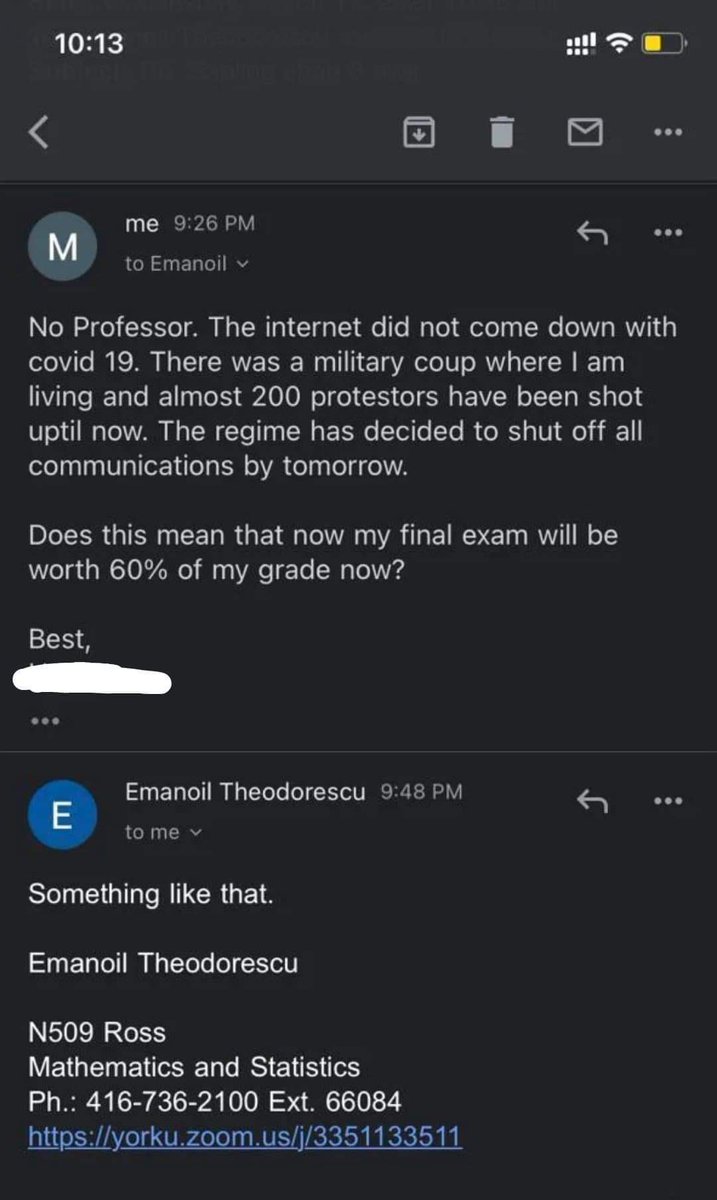 ONTechUStudents's tweet photo. @yorkuniversity this is absolutely unacceptable. How you can continue to employ such a garbage human being is beyond reasoning. https://t.co/LvPm6bNRFo