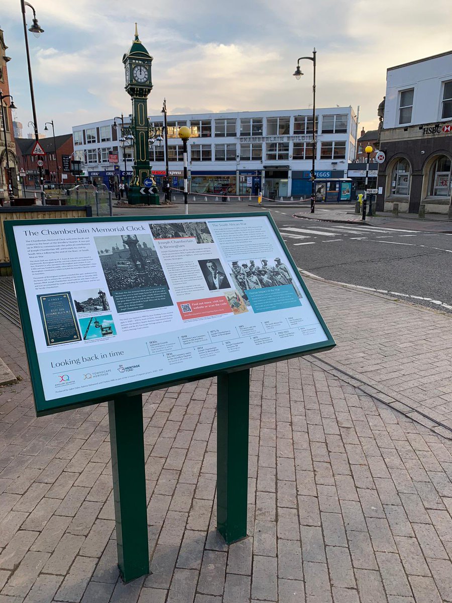 JQBID's tweet photo. And sheโs back! ๐ฐ๐ Beautifully restored by @SmithofDerby, weโre incredibly delighted to see the #ChamberlainClock return to its rightful place with a brand new interpretation panel as part of the #2Visions2Legacies project.
#TheClockisBack https://t.co/xjiiCBIZp7