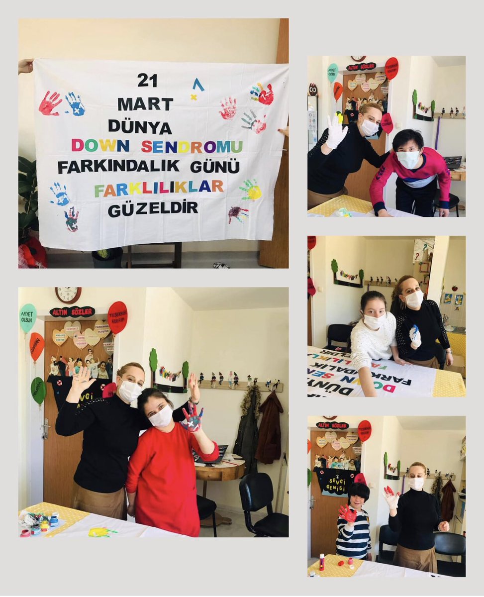 sevilerol47's tweet photo. #21MartDünyaDownSendromuFarkındalıkGünü ”Ne fark eder bir eksik +1 fazla, Yüreklerimizde SEVGİ olduktan sonra❤️
@tcmeb @ziyaselcuk @MebOrgm @safran1958 @MersinMEM @AdemKoca46 @yenisehirmem_33 @kamilyilmaz33 @serbulentsevdi @MikailEREN33 @byrmdmn21 @HPolatozel @UgurCan780412 https://t.co/TNX4Feb5OR