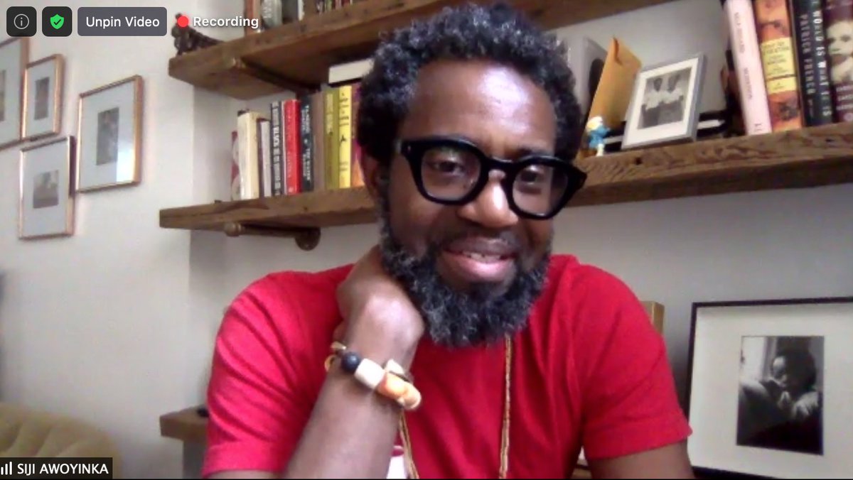 "The music was the best way to tell Nigeria's history because they're so closely intertwined. Whatever was going on in the country at any point in time was reflected - we're newly independent, we can rule ourselves now, it's in the music."

<a href="/SIJIMUSIC/">SIJI</a> on Elder's Corner #RAIFF2021