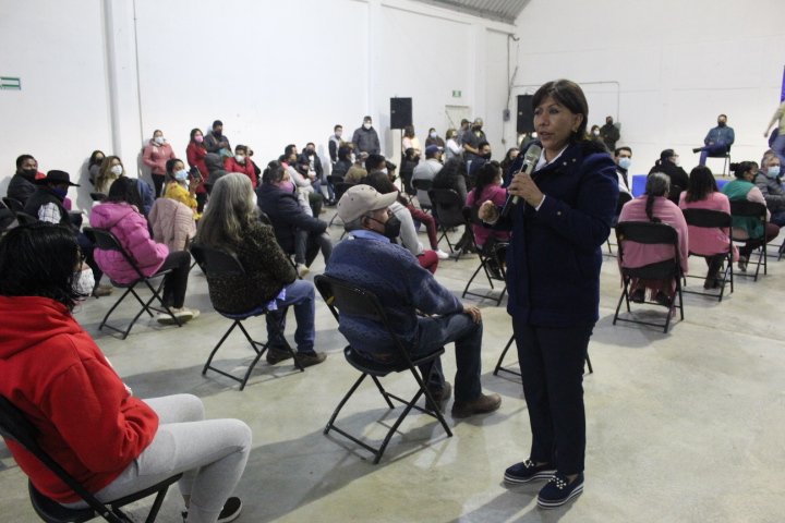 Nuestro Secretario General con funciones de Presidente, Migue Ángel Polvo Rea, acompañó a <a href="/AnabelAvalosTlx/">Anabell Ávalos Z</a>, virtual candidata a la gubernatura, a una charla con nuestra militancia del Distrito local 02 #Tlaxco, #Tetla y 
#Atlangatepec. 

#UnidosEnAcción
#AcciónNacionalTlaxcala