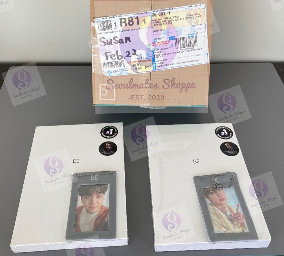 SeoulmatesShop1's tweet photo. You Can Mine,
You Can Choose Bias for POBs
You Can Reserve and 
You Can 50% Down-Payment to Secure First and PAY your Remaining Balance Once Onhand and Ready for Shipping‼️
Already in PH Just Waiting for Customs Release and Arrival‼️☺
#BTS #BE ESSENTIAL 1850+LSF 
DM Us to Order! https://t.co/H9q4RPNDjh