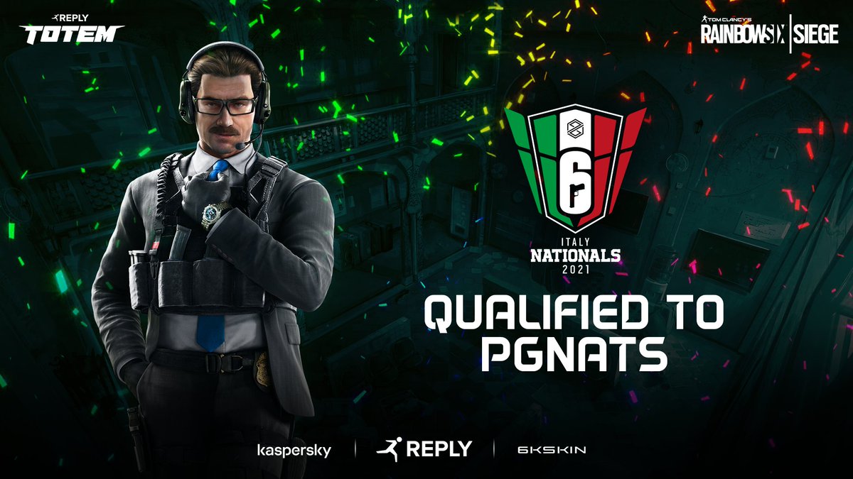 Reply_Totem's tweet image. We are in #PGNats 🥳
We won 2-0 (7-3; 7-5) against @Cyber_Esport and we conquered the qualification for the next Split of Rainbow6 by @PGEsportsIT.
C'MON BOYS!!!

#GoTotem

@Reply_ITA @KasperskyLabIT @6Kskin