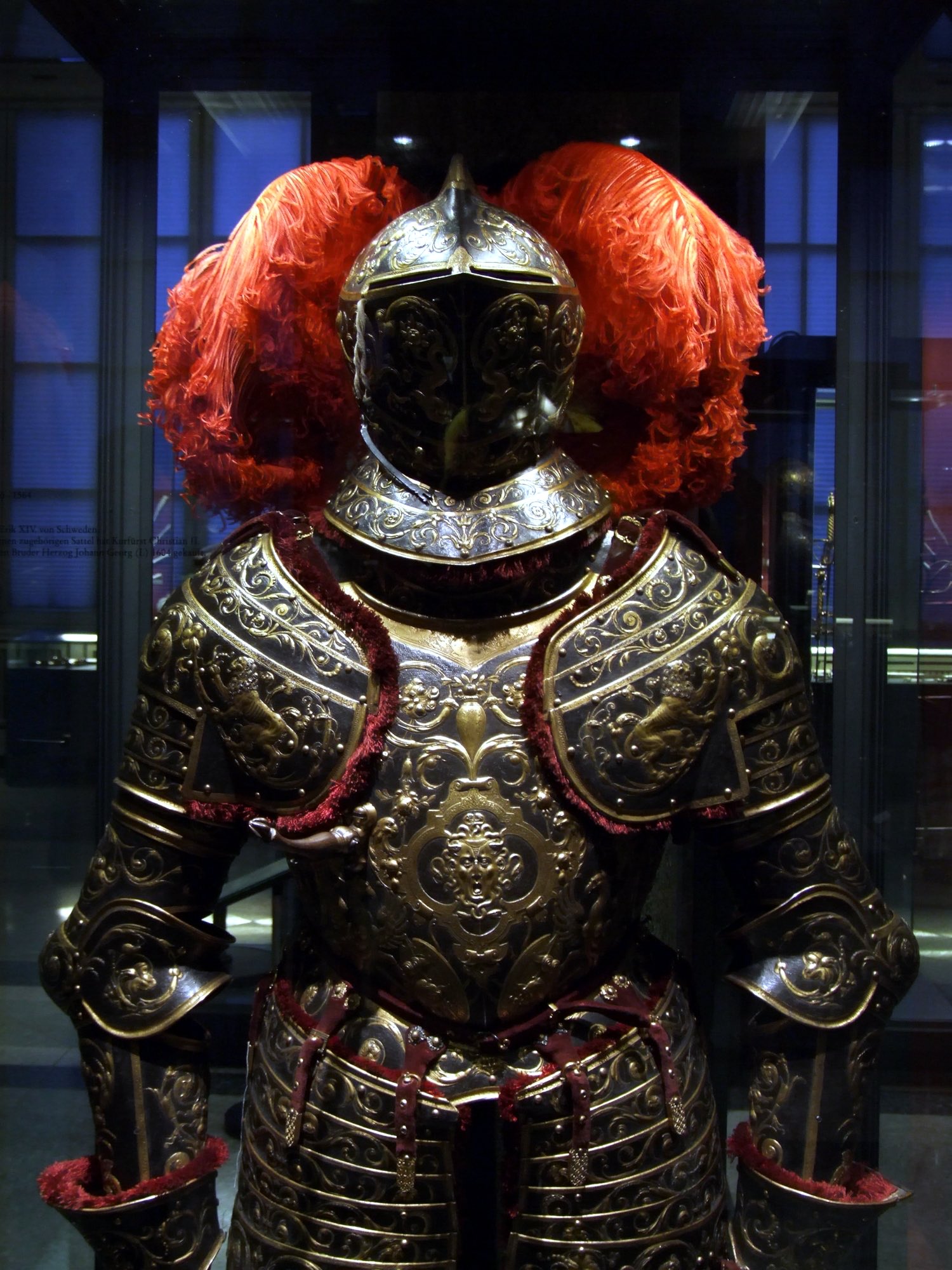 L'armure d'Erik XIV de Suède