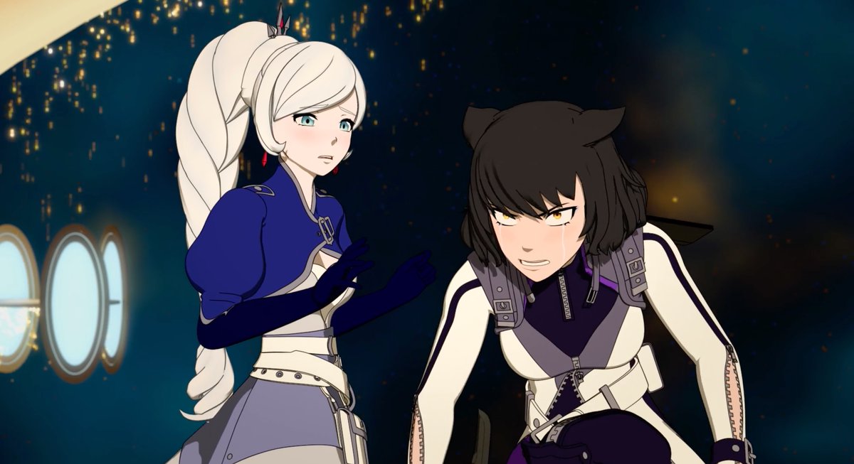 BloodRaven55's tweet photo. Blake in V7: I don't want to have to take a life ever again.

Blake in V8: Murder is okay, actually.

#RWBY #RWBY8 #RWBYSpoilers #RWBY8Spoilers #Bumbleby https://t.co/Of61ha8svF