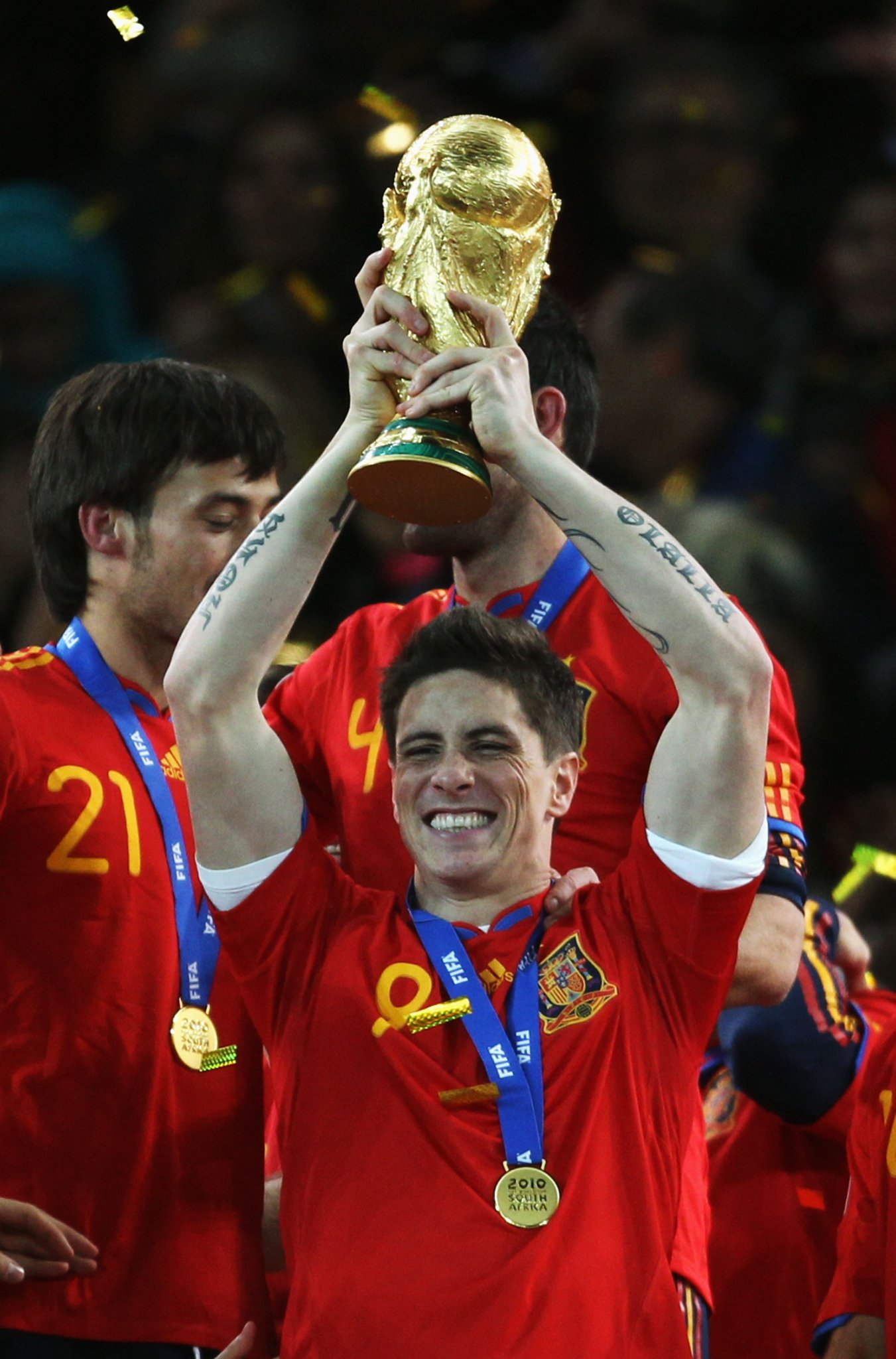 Happy birthday Fernando Torres. The 2010 World Cup winner turns 37 today. 