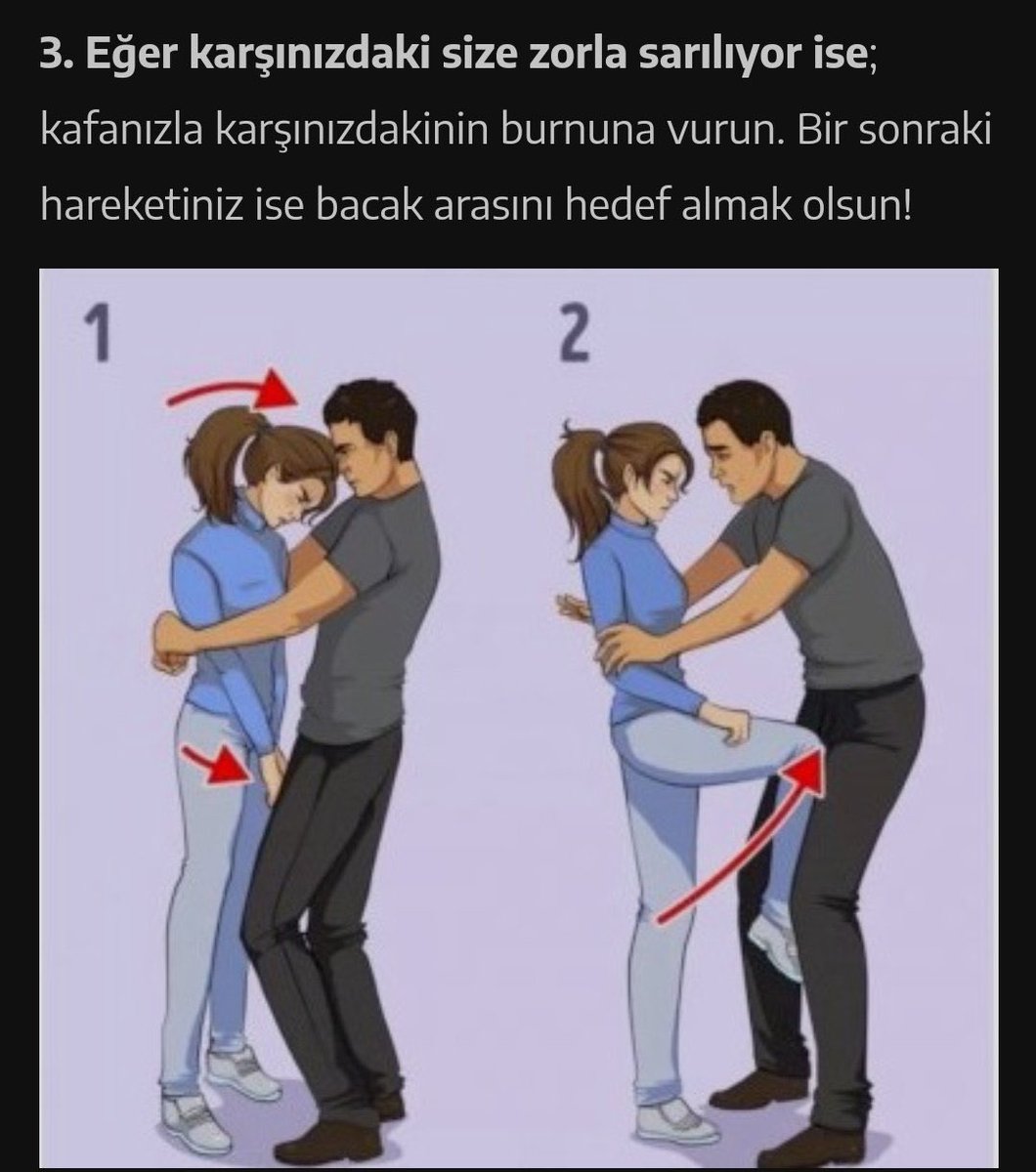 bilio_muydunuz's tweet photo. Bir erkeğin şiddetine yada zorbalığına maruz kalırsanız işinize yarayacak yöntemler.
Beğenin bir kenarda dursun, umarız hiç lazım olmaz...🙏 https://t.co/snll9h84cq