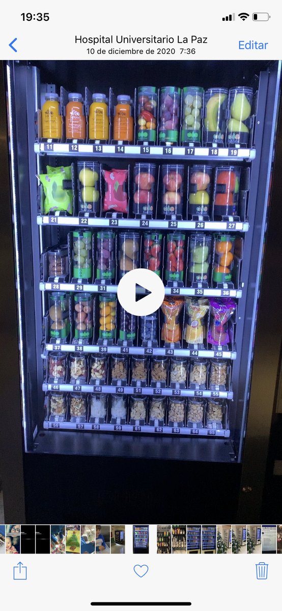 Fruitube's tweet photo. @agarzon ayúdanos, este concepto debería estar en todos los hospitales y no nos lo están poniendo fácil. #salud #vending #fruta #hospital #emprendedores #carabanchel https://t.co/hTpoOJznIS