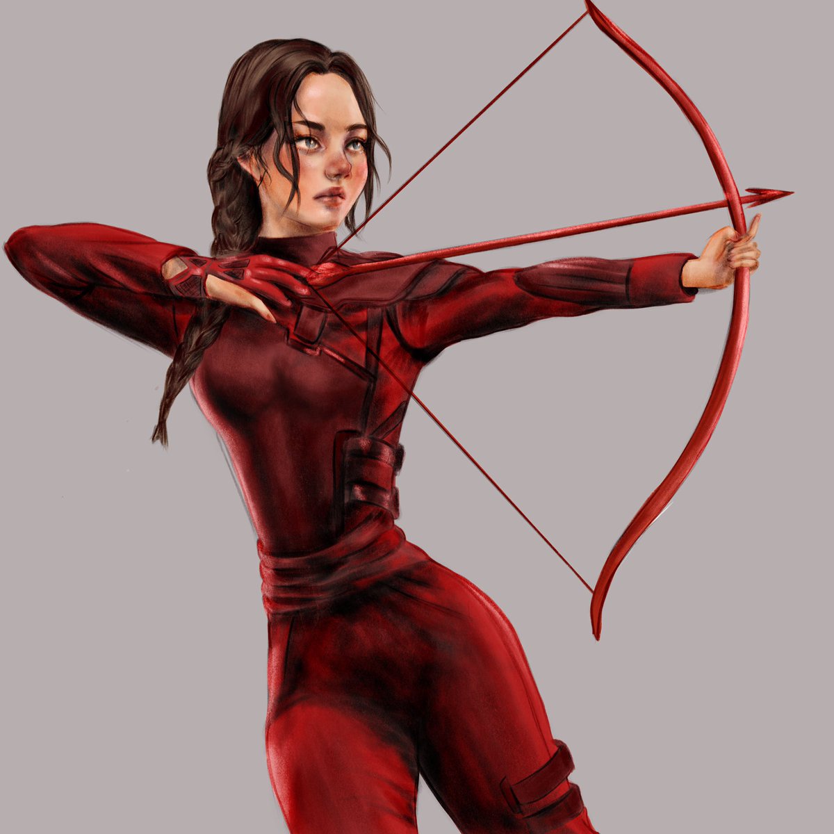 VictorNaru's tweet photo. the girl on fire - Katniss Everdeen🏹
راسمتها من زمان ونسيت انزلها https://t.co/86ED7lxe9k