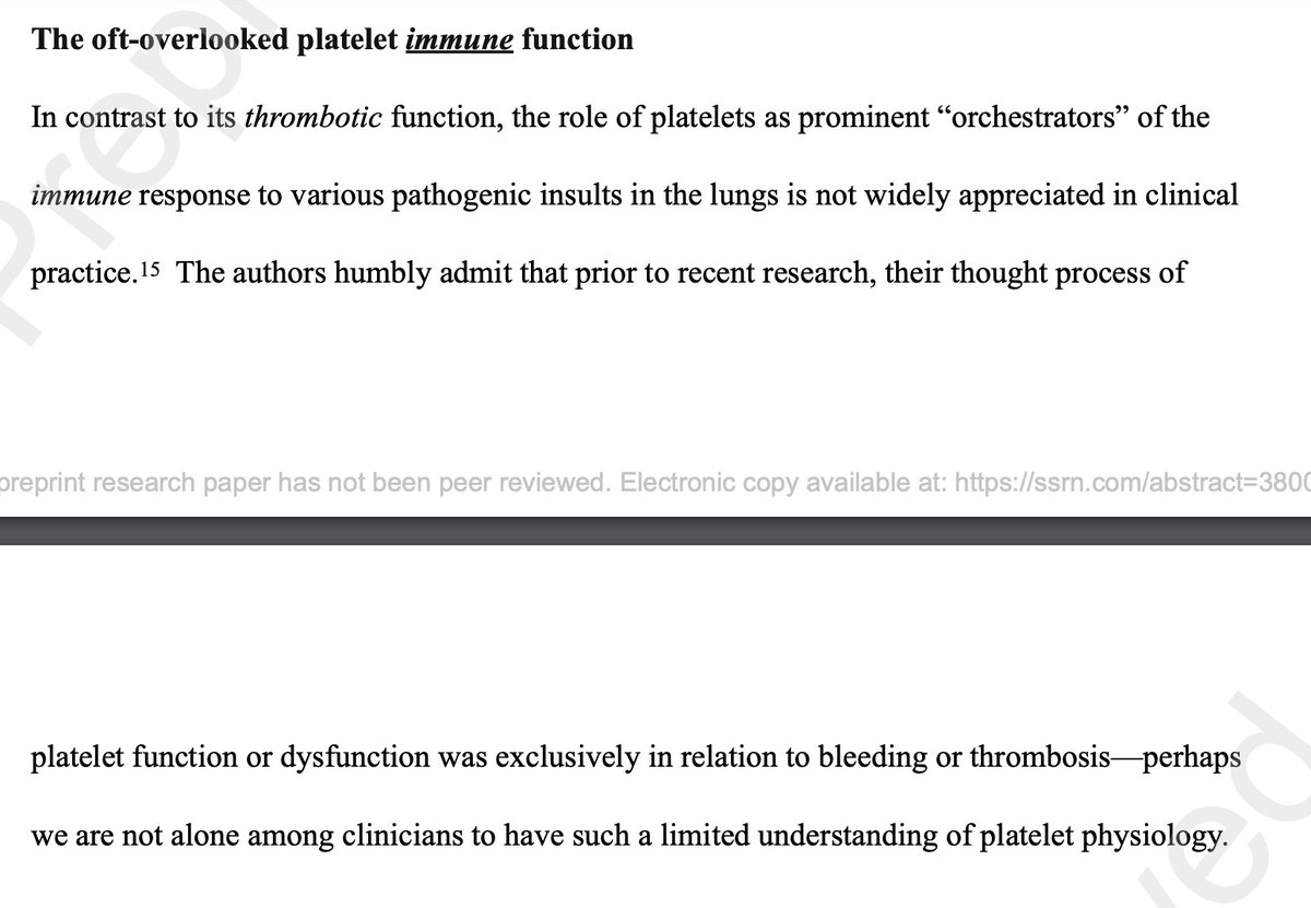 Did you know that 95% of your body's serotonin is stored in your platelets? Almost nobody pays attention to this and it could be the key to curing severe covid.