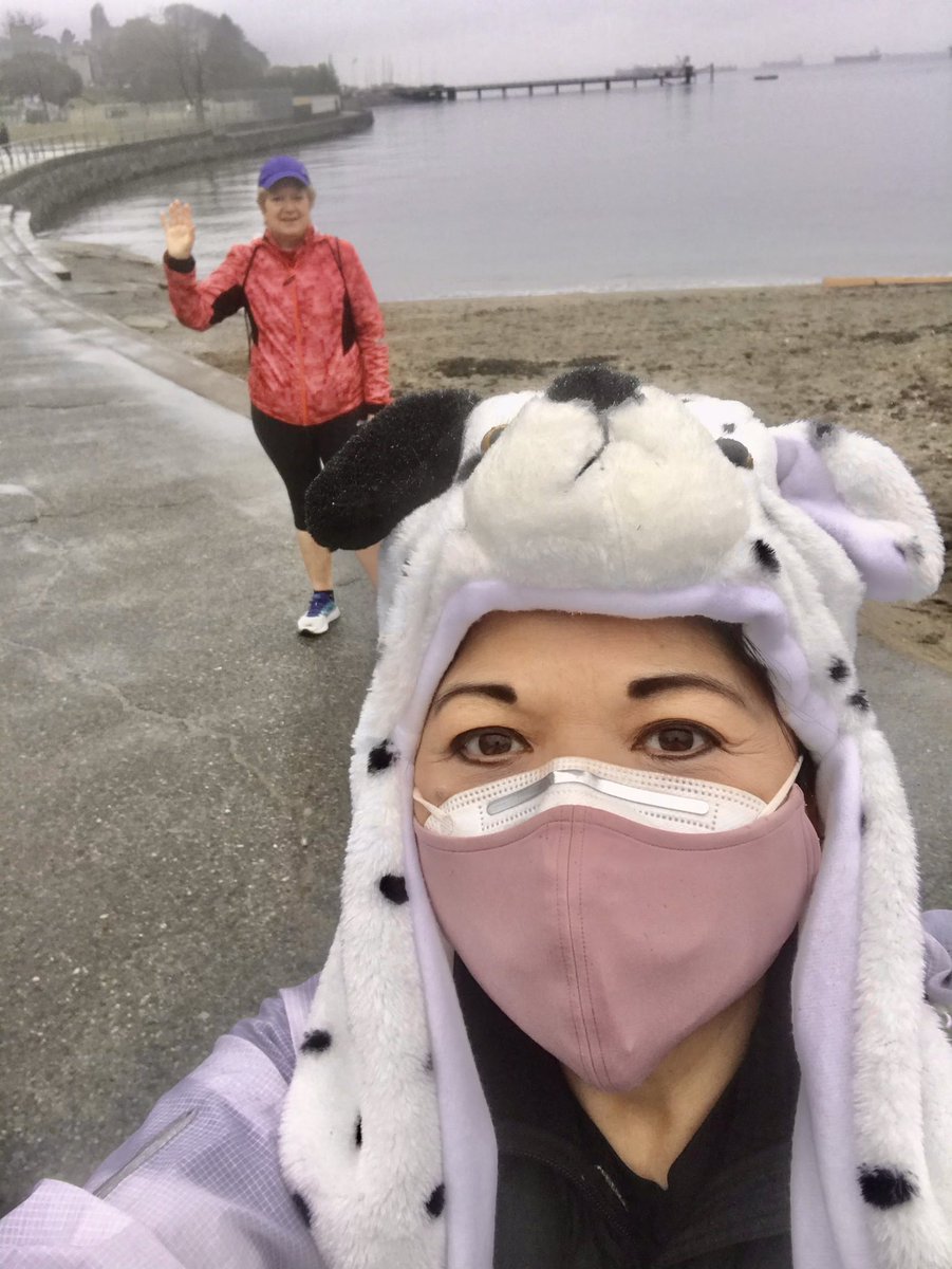 debrakato's tweet photo. Another super chill drizzly 10K virtual Dash for Dogs 2021 run to Charleson Park &amp; back with Margaret. Nice to see other runners out there too!
#vancouverrunner #vancouver #thesweatlife #westvanruncrew #kitsilanorunner #virtualdashfordogs #bcalbertaguidedogs #rungo #doublemasked https://t.co/McFi4N2GS0