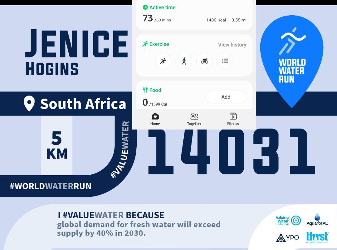 aithne_m's tweet image. Let’s go #teamath! 85,84km the runners are doing great. #worldwaterrun. Nothing like a @minaguli challenge to push you.