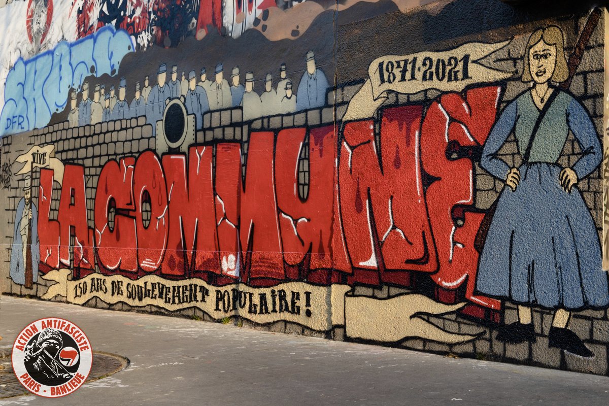 « Montmartre, Belleville, ô légions vaillantes, Venez, c’est l’heure d’en finir. Debout ! La honte est lourde et pesantes les chaînes, Debout ! Il est beau de mourir. » Louise Michel

#ParisAntifa #LaCommune1871 #ALAssautDuCiel #Belleville
