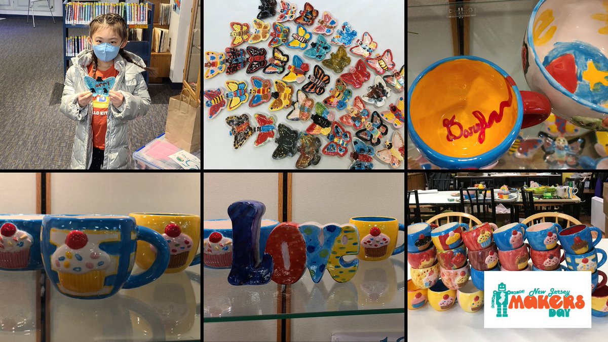 TenaflyLibrary's tweet photo. Take Out kits our 90+ Makers completed. Thanks to Tenafly Library Friends & Creatively Yours for making this possible. What's the word for a group of butterflies? Be a Tenafly Library Friend https://t.co/VYDc2IgSDi 🎨🎨🎨 #njmakersday #creativelyyours #tenaflylibraryfriends https://t.co/uBRicuDSSl