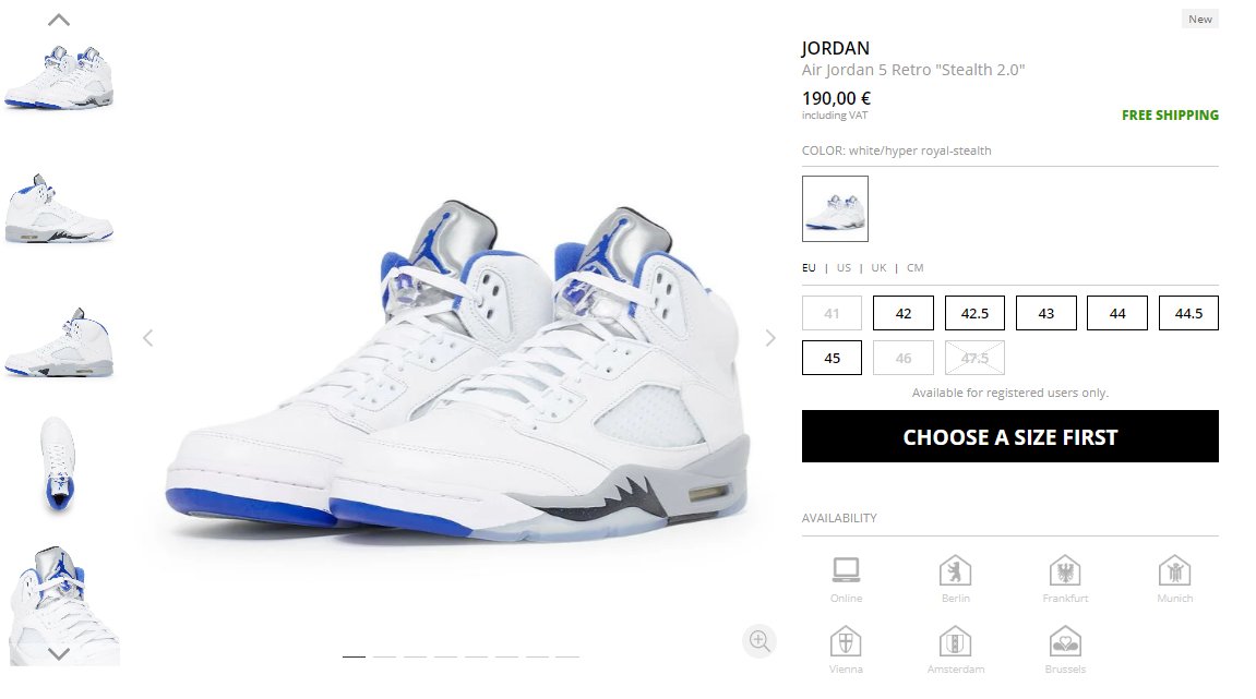 Restock: Air Jordan 5 Retro