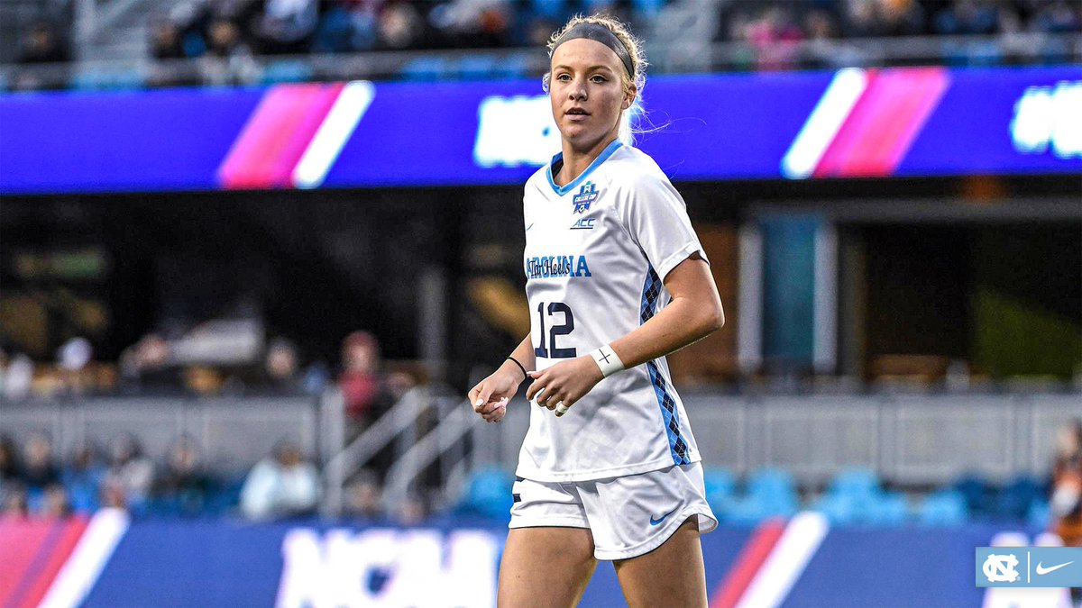 uncwomenssoccer's tweet photo. 87' | 𝐀𝐋𝐄𝐗𝐈𝐒 𝐒𝐓𝐑𝐈𝐂𝐊𝐋𝐀𝐍𝐃.

The sophomore nets UNC's fourth goal of the half with her first goal of the season. 💪

Heels 5, Delaware 0 https://t.co/agRNSICFP4