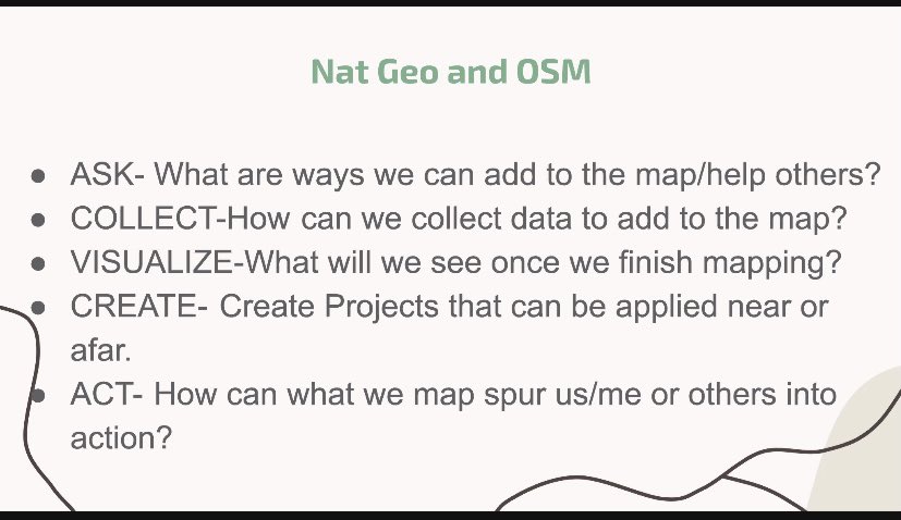 MrsVarga_MOT's tweet photo. I love Greg Hill’s videos on #APClassroom so I’m excited to participate in his @openstreetmap workshop today through the @mga_towson #sswithvarga #aphug https://t.co/pbozFnKNpZ