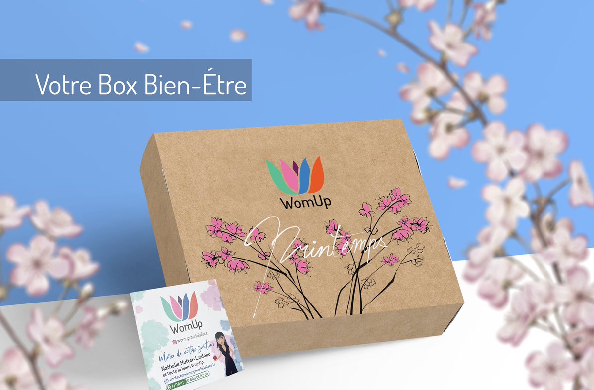C’est le Printemps 💕
Quelle bonne idée que de commander votre box bien-être 🙋🏻‍♀️✨
👇
fr.ulule.com/lancement-des-…

🌍💖 Des produits crées ou co-crées par des femmes
 🤞sélectionnés par <a href="/evidencesante/">EVIDENCE Santé 🦋</a>
1 euros reversé #impact #entrepreneuriat #sororité