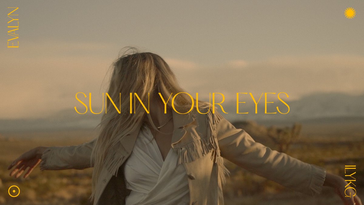 OUT NOW | "Sun In Your Eyes" is the first chapter in a collection of new songs from <a href="/thisisevalyn/">Evalyn</a>. I Love You, Keep Going pt. I releases on May 14th. Have a listen here evalyn.lnk.to/iloveyoukeepgo…